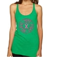 thumbnail image 1 of Wild Bobby, Believe Hope Awareness Tri-Blend Racerback Tank Top, Envy, Small, 1 of 3