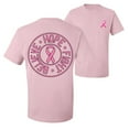 thumbnail image 1 of Wild Bobby, Believe Hope Fight, Breast Cancer Awareness, Front and Back Men Graphic Tee, Light Pink, X-Large, 1 of 4