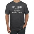 thumbnail image 1 of Wild Bobby,Best Dad in The Seven Kingdoms GoT Thrones, Father's Day, Men Graphic Tees, Heather Black, X-Large, 1 of 3