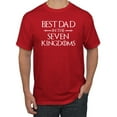 thumbnail image 1 of Wild Bobby,Best Dad in The Seven Kingdoms GoT Thrones, Father's Day, Men Graphic Tees, Red, Medium, 1 of 3
