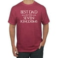 thumbnail image 1 of Wild Bobby,Best Dad in The Seven Kingdoms GoT Thrones, Father's Day, Men Graphic Tees, Vintage Heather Red, X-Large, 1 of 3