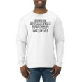 thumbnail image 1 of Wild Bobby, Best Husbands Gets Promoted to Daddy, Father's Day, Men Long Sleeve Shirt, White, XX-Large, 1 of 3