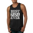 thumbnail image 1 of Wild Bobby, Best Papa Ever, Father's Day, Men Graphic Tank Top, Black, Small, 1 of 4