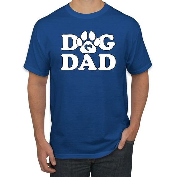 Wild Bobby, Best Paw Dog Dad, Pop Culture, Men Graphic Tee, Royal, Small