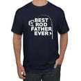 thumbnail image 1 of Wild Bobby, Best Rod Father Ever, Father's Day, Men Graphic Tee, Navy, XX-Large, 1 of 4