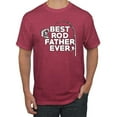 thumbnail image 1 of Wild Bobby, Best Rod Father Ever, Father's Day, Men Graphic Tee, Vintage Heather Red, X-Large, 1 of 4