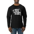 thumbnail image 1 of Wild Bobby, Best Rod Father Ever, Father's Day, Men Long Sleeve Shirt, Black, 3X-Large, 1 of 4