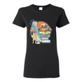 thumbnail image 1 of Wild Bobby Betty Boop Endless Summer Beach the Dog Betty Boop Womens T-Shirt, Black, Small, 1 of 5