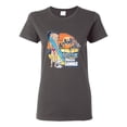 thumbnail image 1 of Wild Bobby Betty Boop Endless Summer Beach the Dog Betty Boop Womens T-Shirt, Charcoal, Medium, 1 of 5