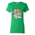 thumbnail image 1 of Wild Bobby Betty Boop Endless Summer Beach the Dog Betty Boop Womens T-Shirt, Kelly, Large, 1 of 5