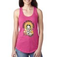thumbnail image 1 of Wild Bobby, Betty Boop Good Vibes Only Betty Boop Ladies Racerback Tank Top, Raspberry, Small, 1 of 5