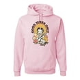 thumbnail image 1 of Wild Bobby, Betty Boop Good Vibes Only Betty Boop Unisex Hoodie Sweatshirt, Light Pink, Small, 1 of 5