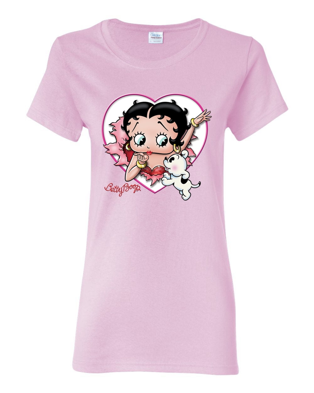 Wild Bobby Betty Boop Heart Blowing Kiss Dog Betty Boop