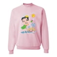thumbnail image 1 of Wild Bobby, Betty Boop Island Girl Paradise Betty Boop Unisex Crewneck Sweatshirt, Light Pink, XX-Large, 1 of 5