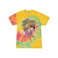 thumbnail image 1 of Wild Bobby Betty Boop Peace, Love and Girl Power Betty Boop Tie-Dye T-Shirt, Aurora, Large, 1 of 4