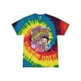 thumbnail image 1 of Wild Bobby Betty Boop Peace, Love and Girl Power Betty Boop Tie-Dye T-Shirt, Reactive Rainbow, Large, 1 of 4