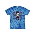thumbnail image 1 of Wild Bobby Betty Boop Sugar and Spice Wink Betty Boop Tie-Dye T-Shirt, Spider Royal, Small, 1 of 4