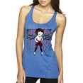 thumbnail image 1 of Wild Bobby Betty Boop Sugar and Spice Wink Betty Boop Tri-Blend Racerback Tank Top, Vintage Royal, X-Large, 1 of 5