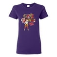thumbnail image 1 of Wild Bobby Betty Boop Winking Girl Power Femenist Betty Boop Womens T-Shirt, Purple, Medium, 1 of 5