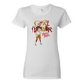 thumbnail image 1 of Wild Bobby Betty Boop Winking Girl Power Femenist Betty Boop Womens T-Shirt, White, Large, 1 of 5