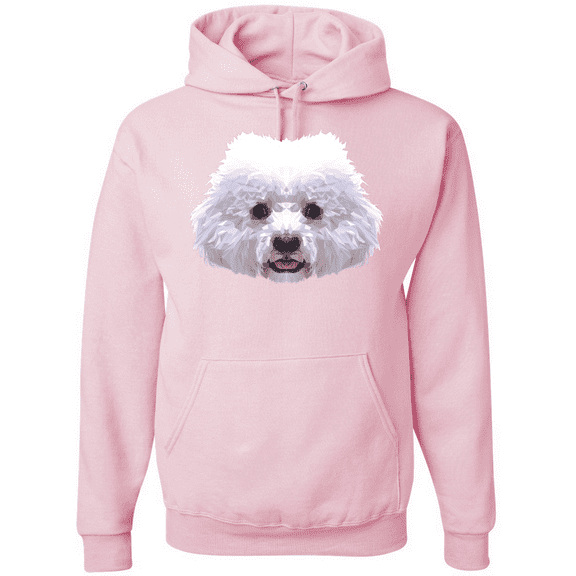 Wild Bobby, Bichron Dog Animal Lover Graphic Hoodie Sweatshirt