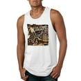 thumbnail image 1 of Wild Bobby, Big Rig Runner Trailer Truck Runnin Alone, Cars and Trucks, Men Graphic Tank Top, White, X-Large, 1 of 4
