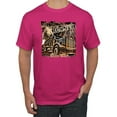 thumbnail image 1 of Wild Bobby, Big Rig Runner Trailer Truck Runnin Alone, Cars and Trucks, Men Graphic Tee, Fuschia, Medium, 1 of 4