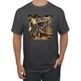 thumbnail image 1 of Wild Bobby, Big Rig Runner Trailer Truck Runnin Alone, Cars and Trucks, Men Graphic Tee, Heather Black, 3X-Large, 1 of 4