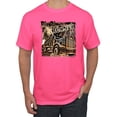 thumbnail image 1 of Wild Bobby, Big Rig Runner Trailer Truck Runnin Alone, Cars and Trucks, Men Graphic Tee, Neon Pink, 3X-Large, 1 of 4
