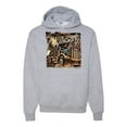 thumbnail image 1 of Wild Bobby, Big Rig Runner Trailer Truck Runnin Alone, Cars and Trucks, Unisex Graphic Hoodie Sweatshirt, Heather Grey, Large, 1 of 4