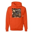 thumbnail image 1 of Wild Bobby, Big Rig Runner Trailer Truck Runnin Alone, Cars and Trucks, Unisex Graphic Hoodie Sweatshirt, Orange, 3X-Large, 1 of 4