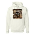 thumbnail image 1 of Wild Bobby, Big Rig Runner Trailer Truck Runnin Alone, Cars and Trucks, Unisex Graphic Hoodie Sweatshirt, White, X-Large, 1 of 4