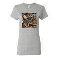 thumbnail image 1 of Wild Bobby, Big Rig Runner Trailer Truck Runnin Alone, Cars and Trucks, Women Graphic Tee, Heather Grey, Large, 1 of 4