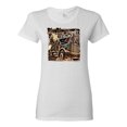 thumbnail image 1 of Wild Bobby, Big Rig Runner Trailer Truck Runnin Alone, Cars and Trucks, Women Graphic Tee, White, Small, 1 of 4
