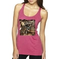 thumbnail image 1 of Wild Bobby, Big Rig Runner Trailer Truck Runnin Alone, Cars and Trucks, Women Tri-Blend Racerback Tank Top, Vintage Pink, Large, 1 of 4