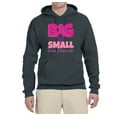 thumbnail image 1 of Wild Bobby, Big or Small Save Them All Mens Breast Cancer Awareness Graphic Hoodie, 1 of 2