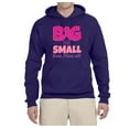 thumbnail image 1 of Wild Bobby, Big or Small Save Them All Mens Breast Cancer Awareness Graphic Hoodie, 1 of 2