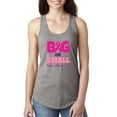 thumbnail image 1 of Wild Bobby, Big or Small Save Them All Womens Breast Cancer Awareness Racerback Tank Top, 1 of 2
