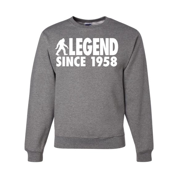 Wild Bobby Bigfoot Sasquatch Legend Since 1958 Unisex Crewneck Sweatshirt