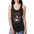 thumbnail image 1 of Wild Bobby, Biker Betty Boop Wild One MC Motorcycle Betty Boop Ladies Racerback Tank Top, Black, Small, 1 of 5