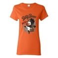 thumbnail image 1 of Wild Bobby Biker Betty Boop Wild One MC Motorcycle Betty Boop Womens T-Shirt, Orange, Small, 1 of 5