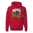 thumbnail image 1 of Wild Bobby, Biker Girl t I Do Ride Like A Girl, Cars and Trucks, Unisex Graphic Hoodie Sweatshirt, Red, 3X-Large, 1 of 4