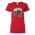 thumbnail image 1 of Wild Bobby, Biker Girl t I Do Ride Like A Girl, Cars and Trucks, Women Graphic Tee, Red, Large, 1 of 4
