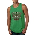 thumbnail image 1 of Wild Bobby, Biker Til I Die Live to Ride Motorcycle Cars and Trucks Mens Graphic Tank Top, Kelly, Small, 1 of 3