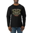 thumbnail image 1 of Wild Bobby, Biker Til I Die Live to Ride Motorcycle Cars and Trucks Mens Long Sleeve Shirt, Black, Small, 1 of 3