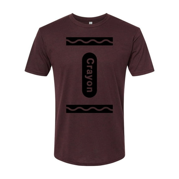 Wild Bobby Black Crayon Costume Men Premium Tri Blend Tee
