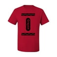 thumbnail image 1 of Wild Bobby Black Crayon Costume Men Tee, 1 of 6