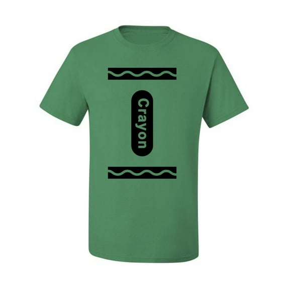 Wild Bobby Black Crayon Costume Men Tee