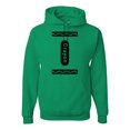 thumbnail image 1 of Wild Bobby Black Crayon Costume Unisex Hoodie Sweatshirt, 1 of 6