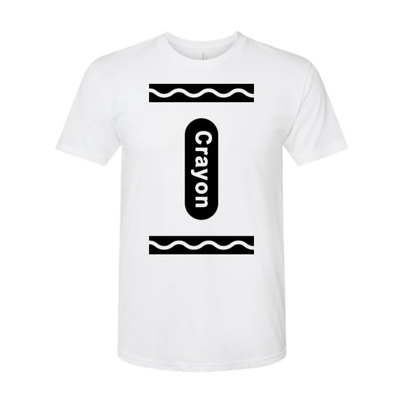 Wild Bobby Black Crayon Costume Men Premium Tri Blend Tee